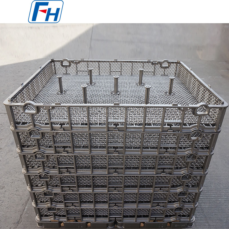 1.4849 Košare za toplinsku obradu za optimalan protok zraka i raspodjelu topline | FH®
