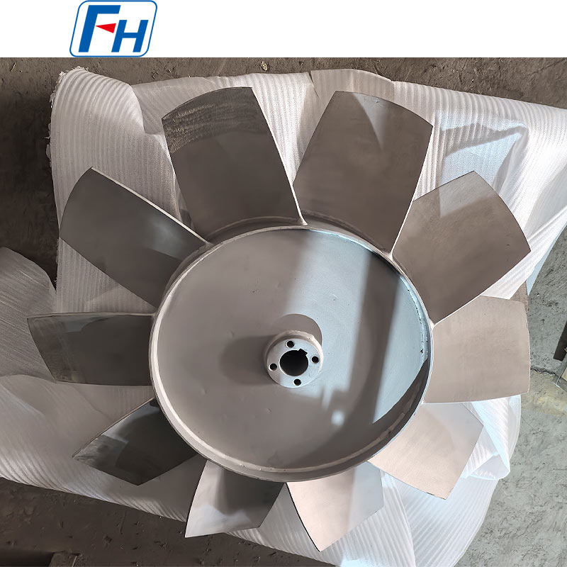 FH® 310s zavarene lopatice ventilatora za visokotemperaturne peći