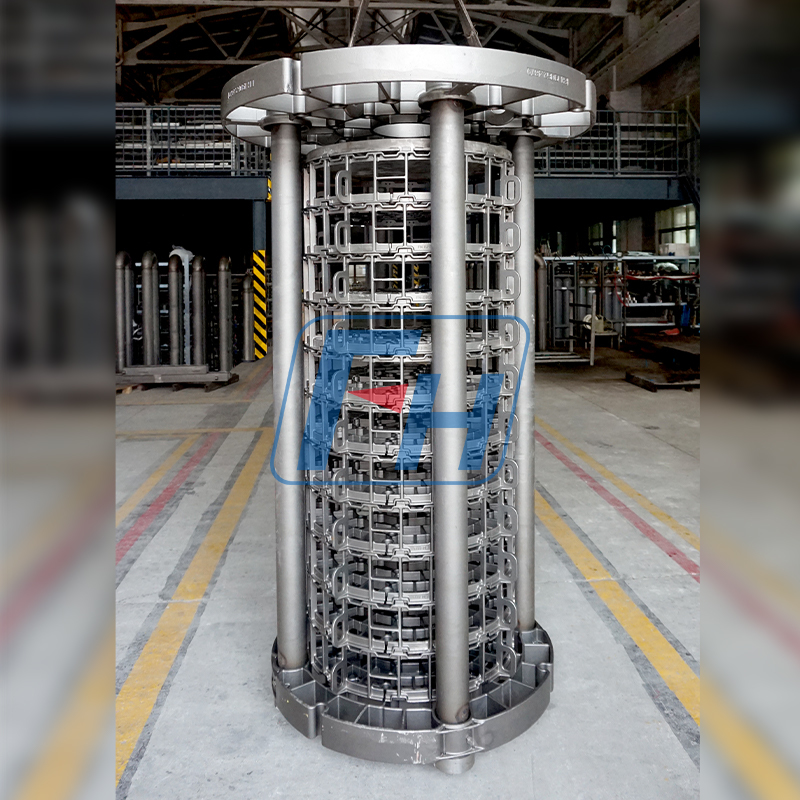 ∅1010x2160 Materijal okvira jamske peći 2.4879